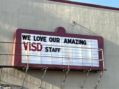 We love our amazing VISD staff